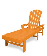 South Beach Chaise - Tangerine