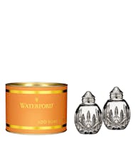 Giftology Lismore Round Crystal Salt & Pepper Set by Waterford