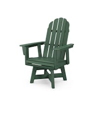 Vineyard Adirondack Swivel Dining Chair - Green