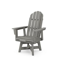 Vineyard Adirondack Swivel Dining Chair - Slate Grey