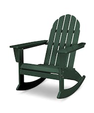 Vineyard Adirondack Rocking Chair - Green