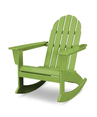 Vineyard Adirondack Rocking Chair - Lime