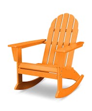 Vineyard Adirondack Rocking Chair - Tangerine