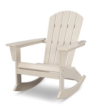 Nautical Adirondack Rocking Chair - Sand