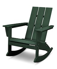 Modern Adirondack Rocking Chair - Green
