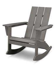 Modern Adirondack Rocking Chair - Slate Grey