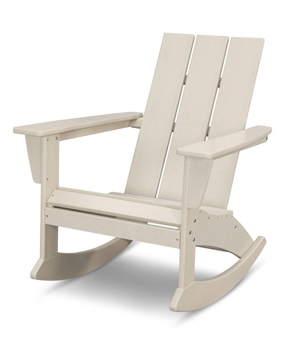 Modern Adirondack Rocking Chair - Sand | Billings (MT) Outdoor ...