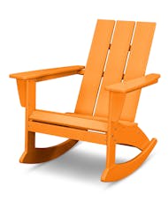 Modern Adirondack Rocking Chair - Tangerine