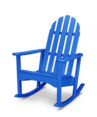 Classic Adirondack Rocking Chair - Pacific Blue