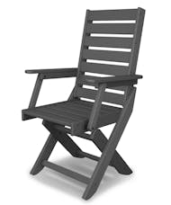 Captain Dining Chair - Slate Grey