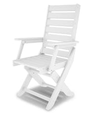Captain Dining Chair - White