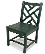 Chippendale Dining Side Chair - Green