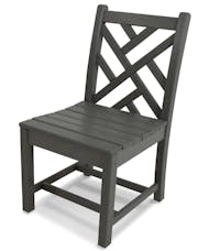 Chippendale Dining Side Chair - Slate Grey