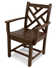 Chippendale Dining Arm Chair - Mahogany