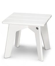 Riviera Modern Side Table - White