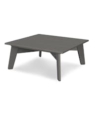 Riviera Modern Conversation Table - Slate Grey