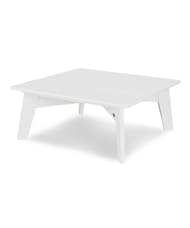 Riviera Modern Conversation Table - White