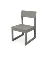 Edge Dining Side Chair - Slate Grey