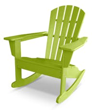 Palm Coast Adirondack Rocking Chair - Lime