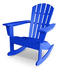 Palm Coast Adirondack Rocking Chair - Pacific Blue