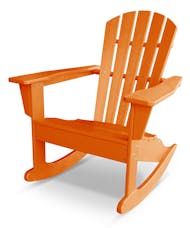 Palm Coast Adirondack Rocking Chair - Tangerine