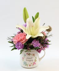 Choose Happy Mug Bouquet