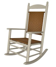 Jefferson Rocking Chair - Sand with Tigerwood Weave