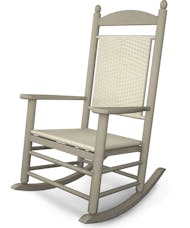 Jefferson Rocking Chair - Sand with White weave