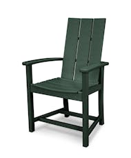 Modern Adirondack Dining Chair - Green