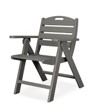 Nautical Lowback Chair - Slate Grey