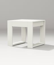 Latitude End Table - Vintage White