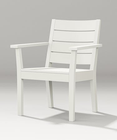 Latitide Dining Arm Chair - Vintage White