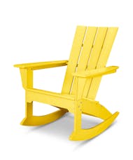 Quattro Adirondack Rocking Chair - Lemon