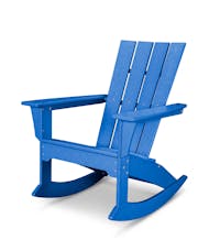 Quattro Adirondack Rocking Chair - Pacific Blue