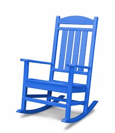 Presidential Rocking Chair - Pacific Blue