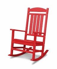 Presidential Rocking Chair - Sunset Red
