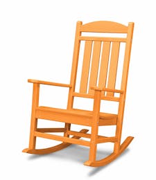 Presidential Rocking Chair - Tangerine