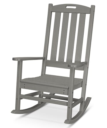 Nautical Porch Rocking Chair - Slate Grey