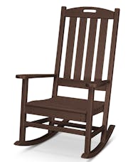 Nautical Porch Rocking Chair - Mahogany