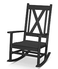 Braxton Porch Rocking Chair - Black