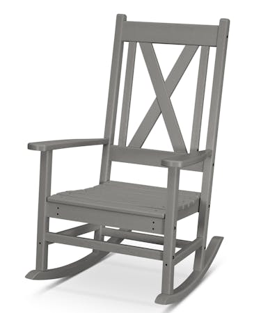 Braxton Porch Rocking Chair - Slate Grey