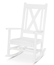 Braxton Porch Rocking Chair - White