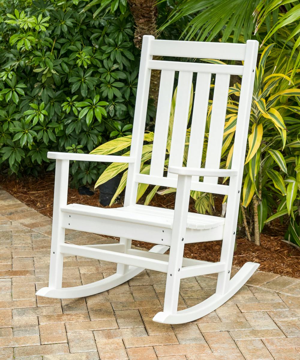 rocking chairs made from recycled milk jugs