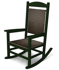 Presidential Woven Rocking Chair - Green/Cahaba