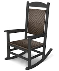 Presidential Woven Rocking Chair - Slate Grey/Cahaba