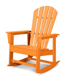 South Beach Rocking Chair - Tangerine