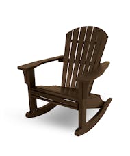 Seashell Rocking Chair - Mahogany