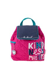 Kindness Matters Quilted Backpack