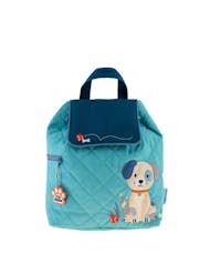 Puppy Quilted Backpack