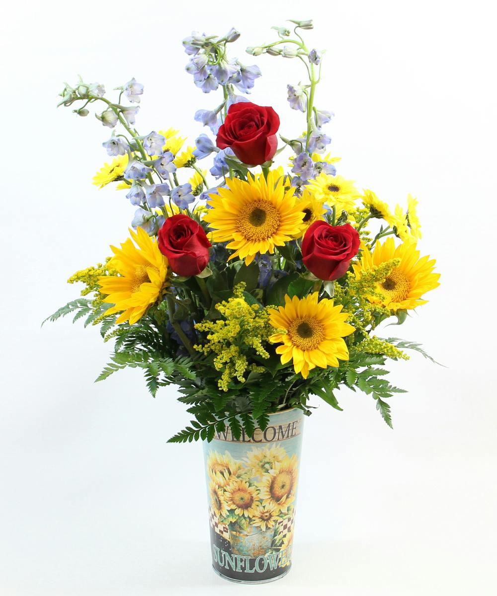 Sunflower Fields Bouquet | Gainan's Flowers - Billings MT